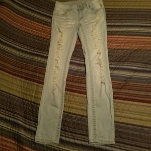 Distressed Skinny Jeans size 5